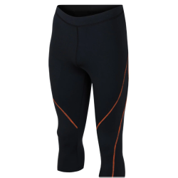legginsy męskie HANNAH Robin- anthracite/orange