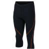 legginsy męskie HANNAH Robin- anthracite/orange