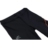 legginsy męskie HANNAH Robin- anthracite/orange
