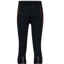 legginsy męskie HANNAH Robin- anthracite/orange