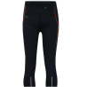 legginsy męskie HANNAH Robin- anthracite/orange
