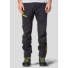 Spodnie trekkingowe męskie Hannah CLAIM II- antracite yellow  zip