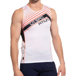 koszulka męska La Sportiva Slipstream Tank – white/black