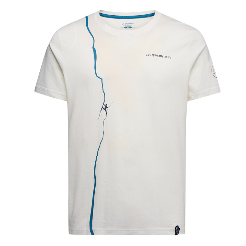 koszulka męska La Sportiva Route T-shirt M- chalk/lake