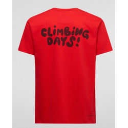 koszulka męska La Sportiva Climbing Days- mountain red