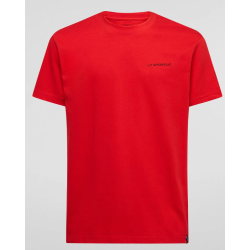 koszulka męska La Sportiva Climbing Days- mountain red