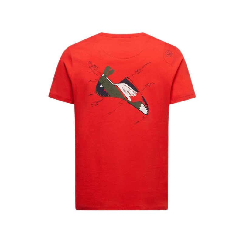 koszulka męska La Sportiva Mantra- mountain red