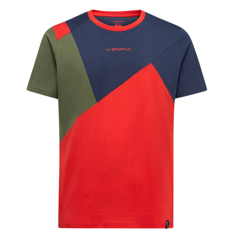 koszulka męska La Sportiva Dude- mountain red/night sky