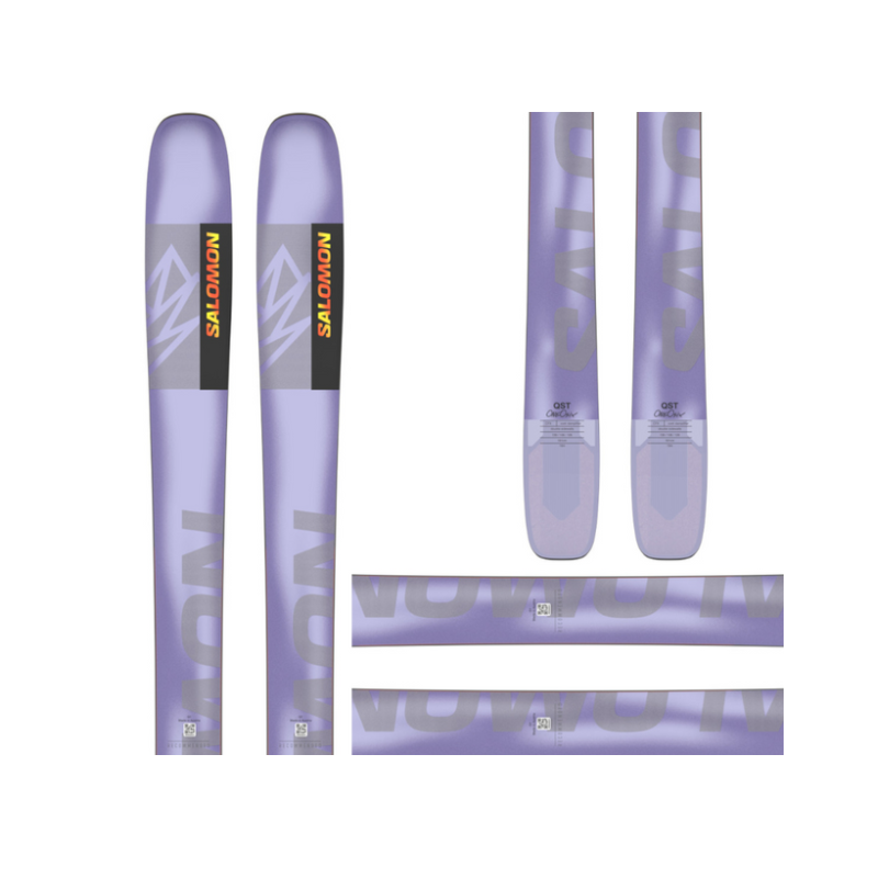 Narty Freeride   SALOMON  QST 106 + SKIN 2024