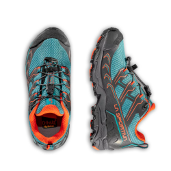 buty dziecięce La Sportiva Ultra Raptor II JR GTX- lagoon/cherry tomato