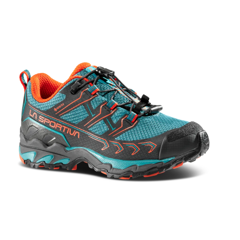 buty dziecięce La Sportiva Ultra Raptor II JR GTX- lagoon/cherry tomato