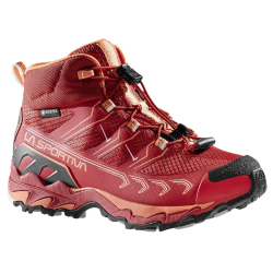 buty dziecięce La Sportiva Ultra Raptor II MID JR GTX- velvet/flamingo