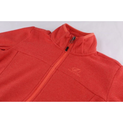 bluza polarowa damska HANNAH SELENA - coral stripe
