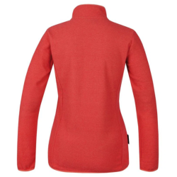bluza polarowa damska HANNAH SELENA - coral stripe