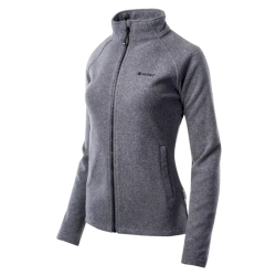 bluza polar damski HI-TEC LADY HENIS- ebony melange