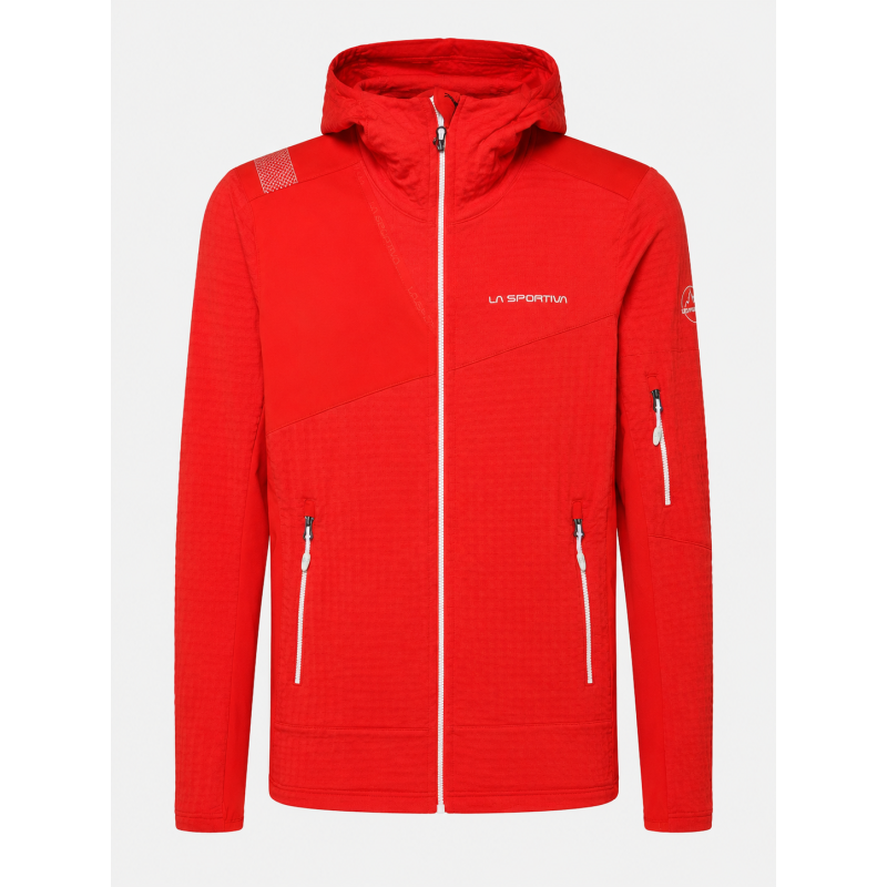 bluza damska La Sportiva Lucendro Thermal Hoody- hibiscus