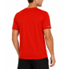 koszulka męska Salomon AGILE HZ SS Tee- fiery red