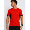 koszulka męska Salomon Agile + SS Tee- fiery red
