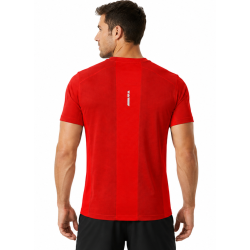 koszulka męska Salomon Trail Runner SS Tee- barbados cherry