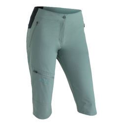 szorty trekkingowe damskie Maier Sports Inara Slim Capri Vario- province blue