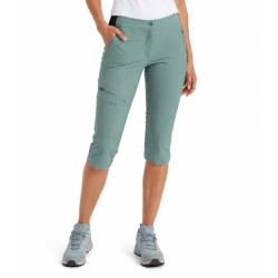 szorty trekkingowe damskie Maier Sports Inara Slim Capri Vario- province blue