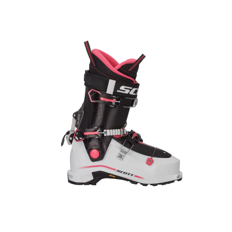 buty skiturowe damskie Scott Celeste White Pink - FreeTour