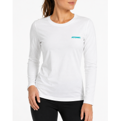 koszulka damska Atomic Graphic LS shirt- white