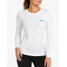 koszulka damska Atomic Graphic LS shirt- white