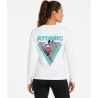 koszulka damska Atomic Graphic LS shirt- white