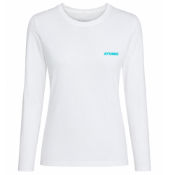 koszulka damska Atomic Graphic LS shirt- white