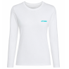 koszulka damska Atomic Graphic LS shirt- white