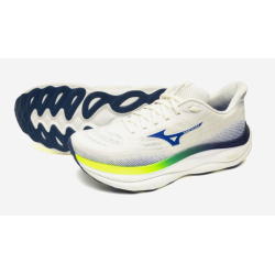 buty biegowe męskie MIZUNO WAVE SKY 9 - Snow White/surf The Web/lightn