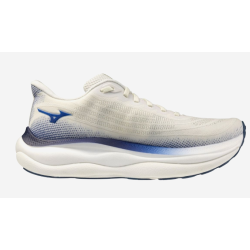buty biegowe męskie MIZUNO WAVE SKY 9 - Snow White/surf The Web/lightn
