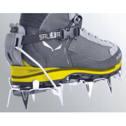 buty trekkingowe męskie SALEWA MS CROW GTX- wallnut/ fluo orange