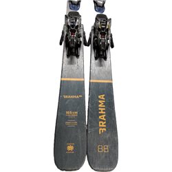 narty używane Blizzard Brahma 88 165 cm+ wiązania Marker Griffon