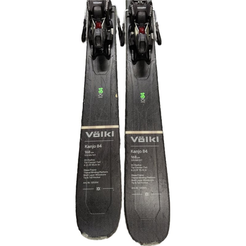 narty używane Volkl Kanjo 84 169 cm+ wiązania Marker Squire TCX