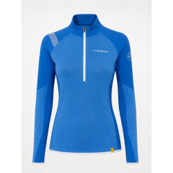 koszulka techniczna damska La Sportiva Bockmattli LS Tech Shirt - cobalt blue