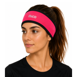 opaska Mico Warm Control Headband- różowa