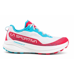 Buty biegowe damskie LA Sportiva PRODIGIO 2- White/Hibiscus - 2027