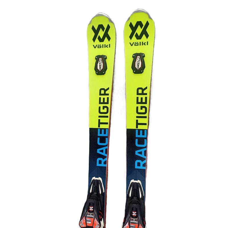 Narty Używane Volkl Racetiger SL UVO 160cm +wiązanie Marker R motion 12