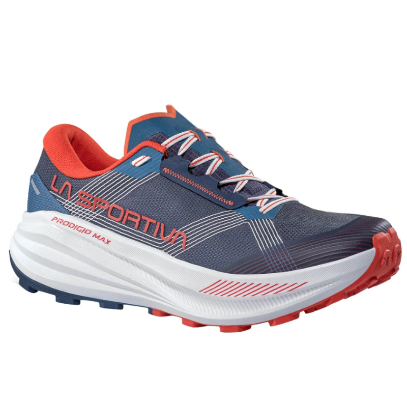 kopia buty biegowe męskie La Sportiva Prodigio Max- white/lava- ZFRS104W0001