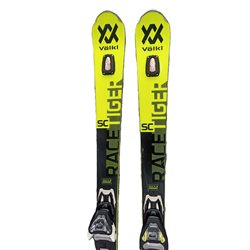 Narty Używane Volkl Racetiger SC UVO 155cm +wiązanie Marker R motion 12