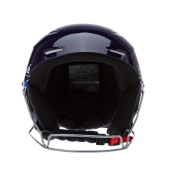 Kask Narciarski z Garda Bolle backline shiny blue/orange star