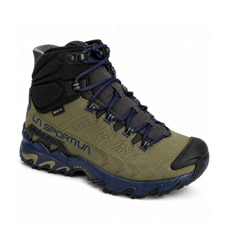 buty trekkingowe męskie La Sportiva Ultra Raptor II Mid Leather GTX- cypress/ night sky- 2027