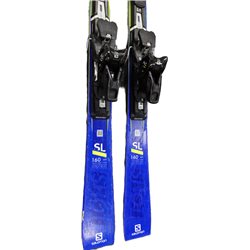 narty używane Salomon S Race SL 160 cm+ wiązania Z12 GW