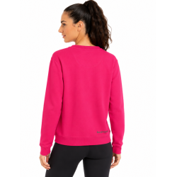 Bluza damska La Sportiva Heritage Logo Sweater- azalea/ redwood