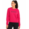 Bluza damska La Sportiva Heritage Logo Sweater- azalea/ redwood