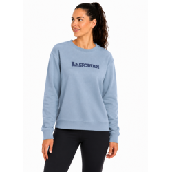 Bluza damska La Sportiva Heritage Logo Sweater- limestone/ night sky