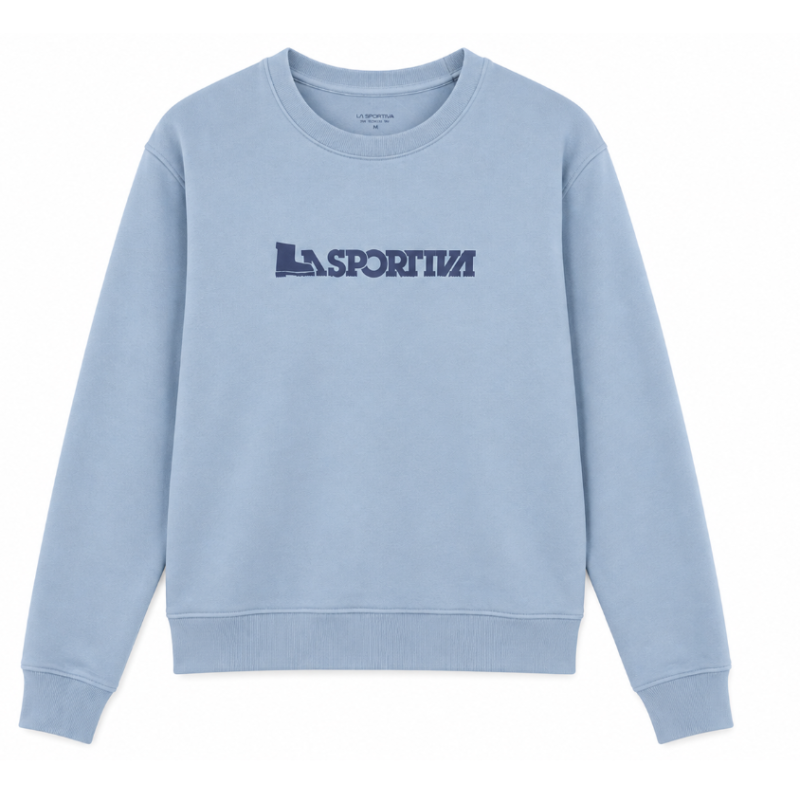 Bluza damska La Sportiva Heritage Logo Sweater- limestone/ night sky