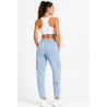 spodnie dresowe damskie La Sportiva Podium Pant- limestone/ night sky